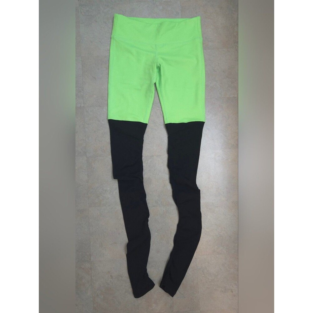 ALO Yoga Goddess High-Rise Leggings Electric Green Size S